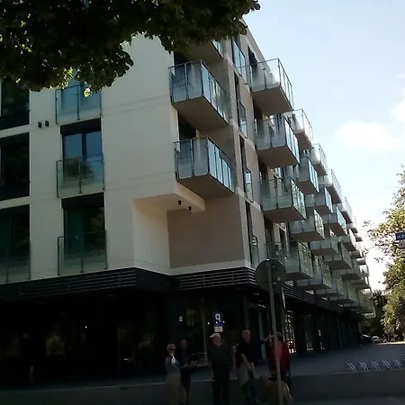 Lägenhet Karmazynowy Nad Morzem